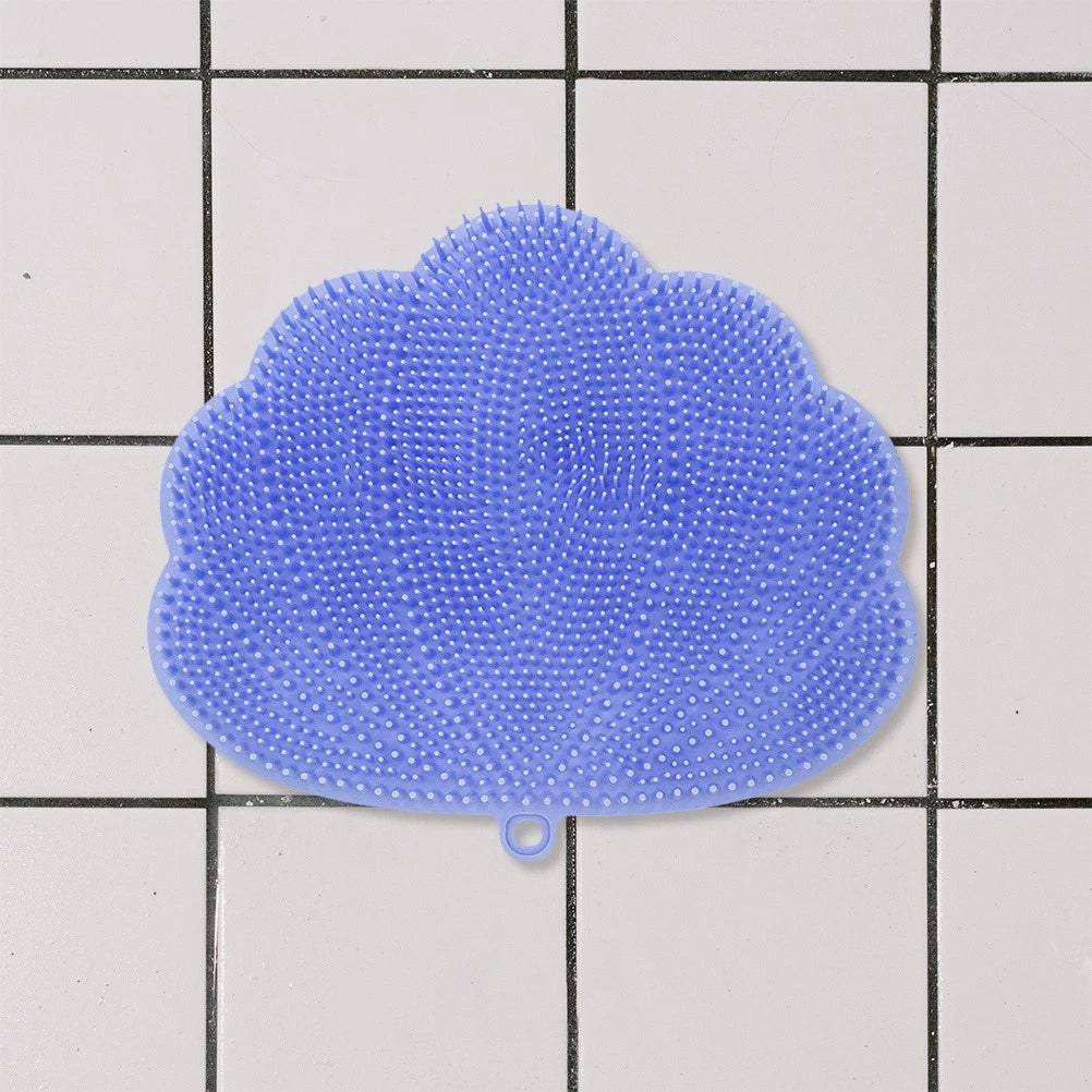 Silicone Bath Towel Man Back Brush Massage Practical Body Bathing Scrubber