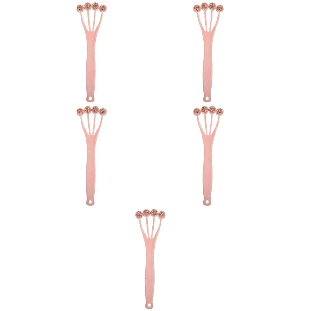 Exfoliating Bath Brush Shower Back Scrubber Tool with Long Handle