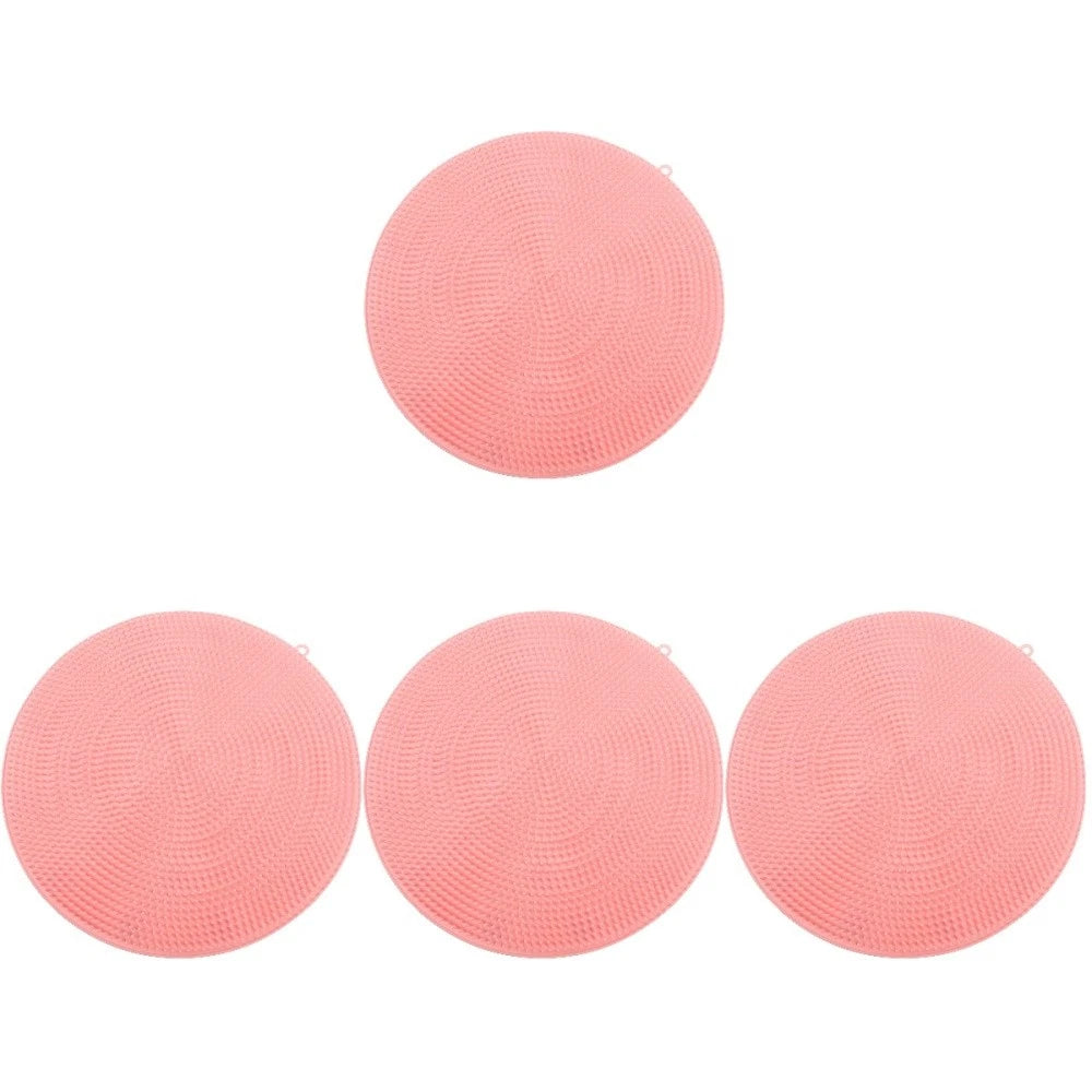 Silicone Foot Brush Bath Scrubber Shower Cleaner Massager Mat Feet