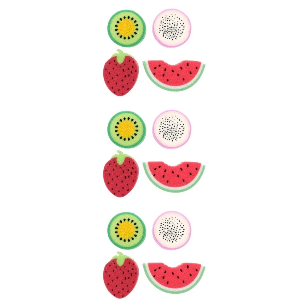 4 Pcs Bath Accessories Shower Sponges Fruit Cotton Miss Body for Cute Loofah