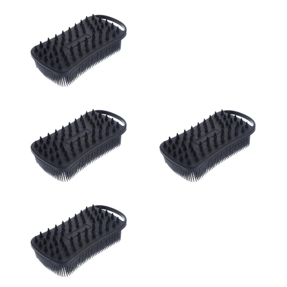 Bath Brush Man Travel Body Scrubber Silicone Shower for Cleaning