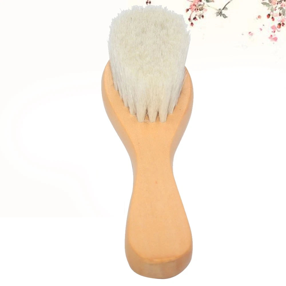 1pc Bath Brush Wooden Handle Bath Scrubber Body Massage Brush Brush for Baby