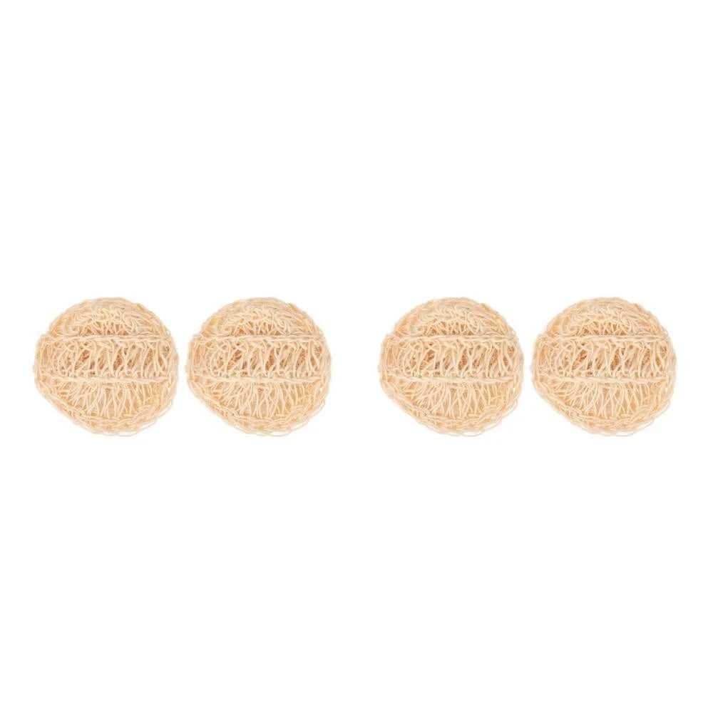 2 Pcs Sisal Bath Brush Man Body Scruber Back Cleaners Bathing Balls