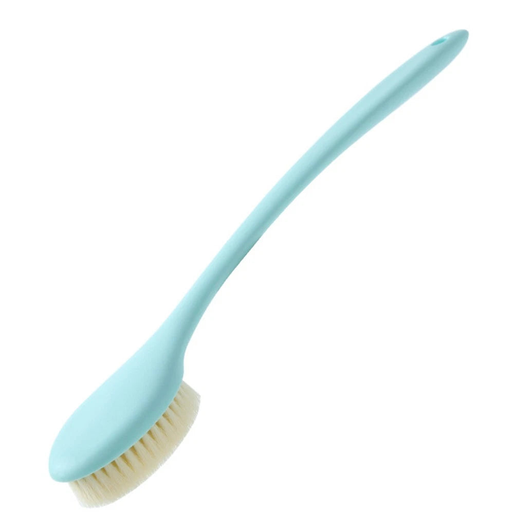 2 Pcs Bath Brush and Towel Back Washing Handheld Exfoliating Body