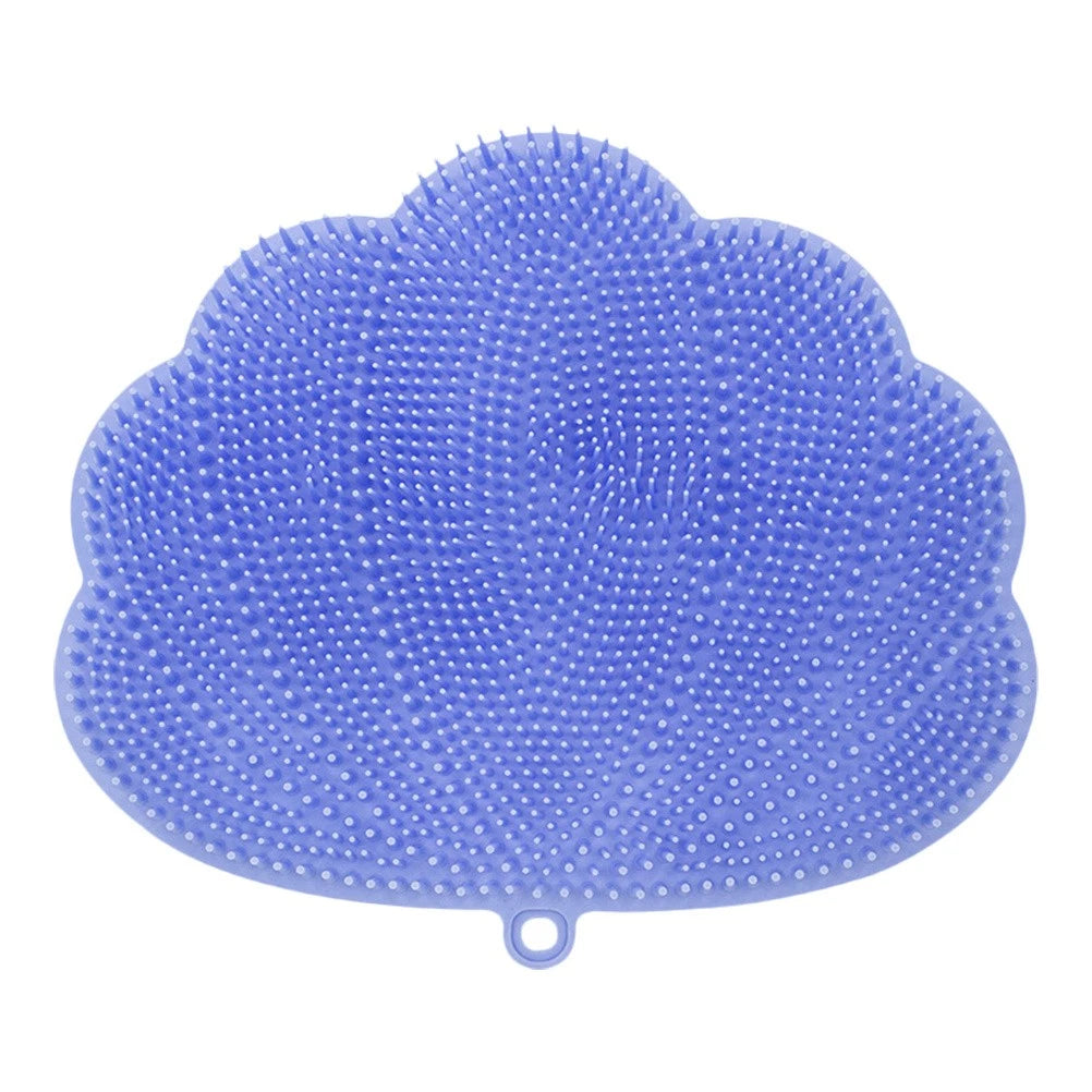 Silicone Bath Towel Man Back Brush Massage Practical Body Bathing Scrubber