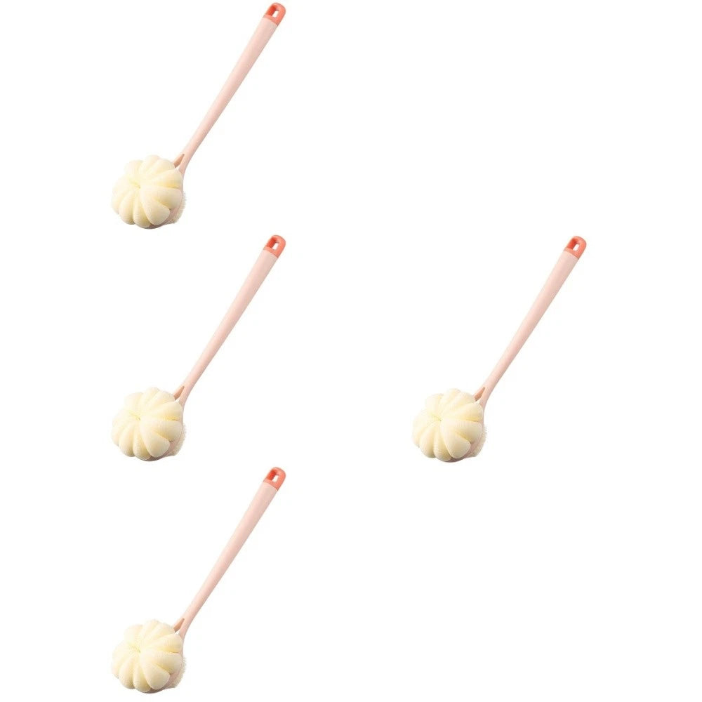 Bath Brush Exfoliating Cleaning Scrubber Dual Handle Shower