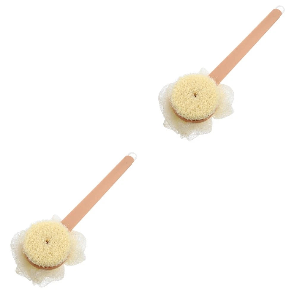 Bath Brush and Towel Miss Long Handle Back Scrubber Body Brushes