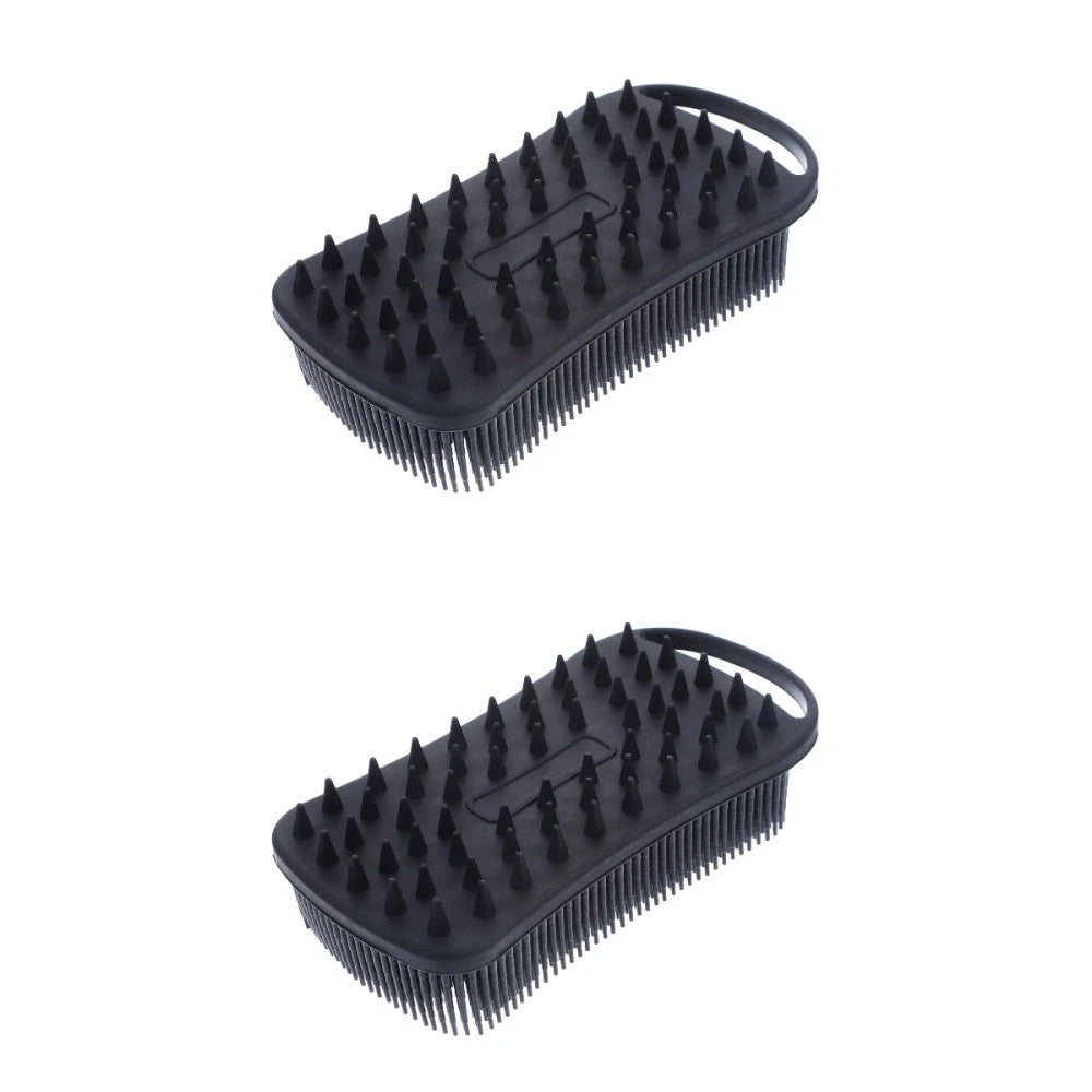 Bath Brush Travel Soft Silicone Body Scrubber Shower for Cleaning