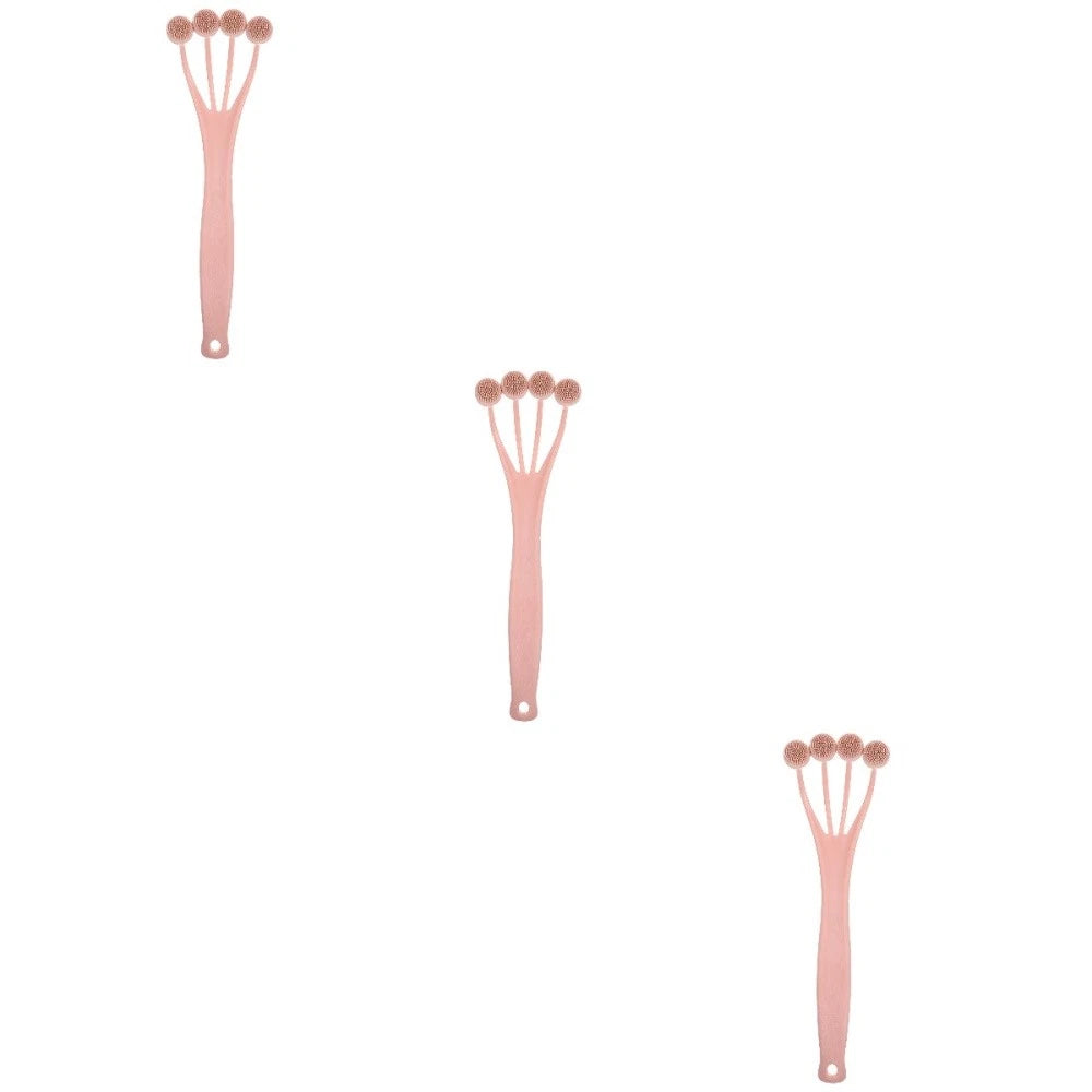 Exfoliating Bath Brush Shower Back Scrubber Tool with Long Handle