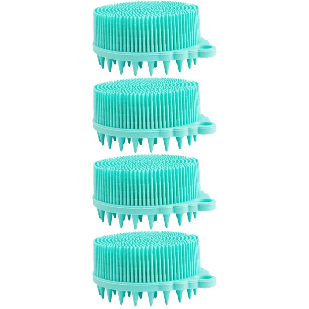 Silicone Bath Brush Toddler Child Sensory Brushes Baby Hair Scrub for Body