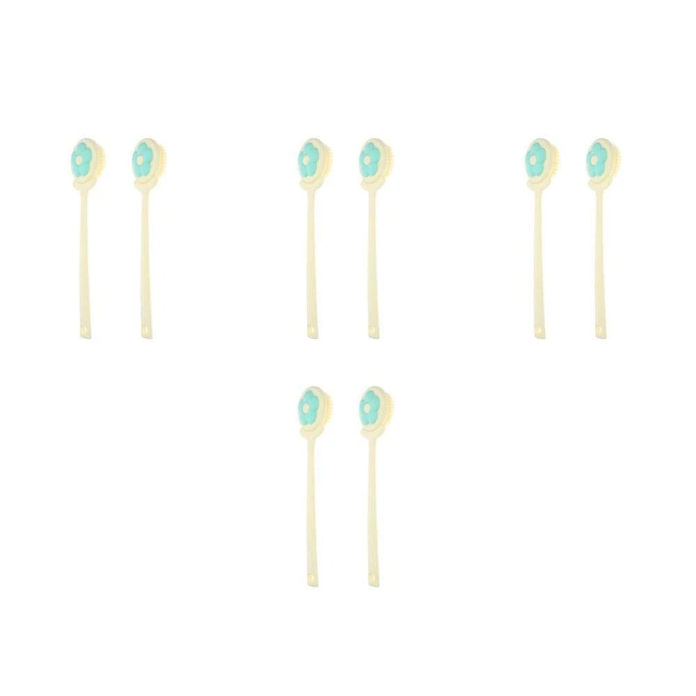 2 Pcs Flower Bath Brush Man Back for Shower Women Cream Applicator