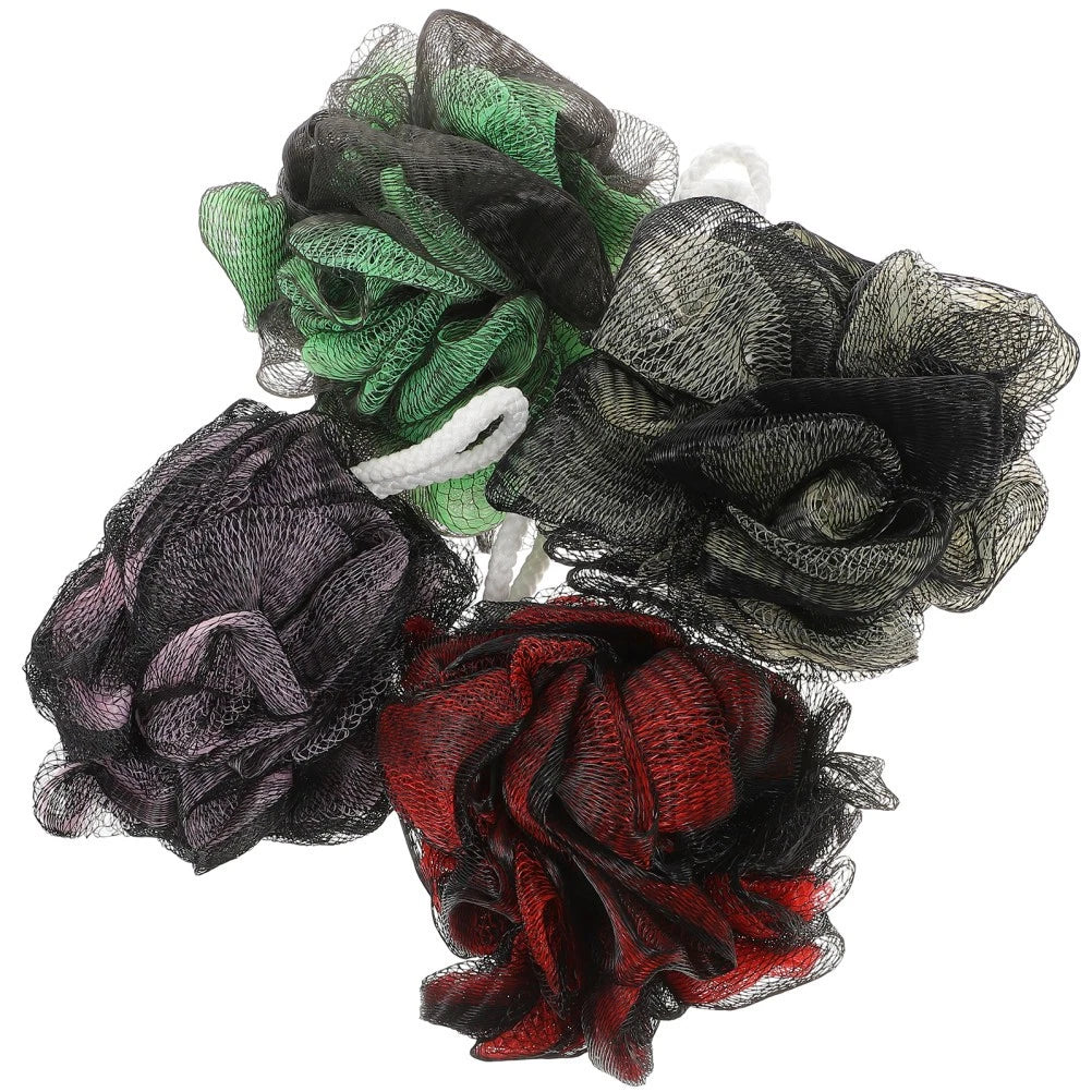 4 Pcs Back Baby Loofah Bath Multi-functional Exfoliating Brush