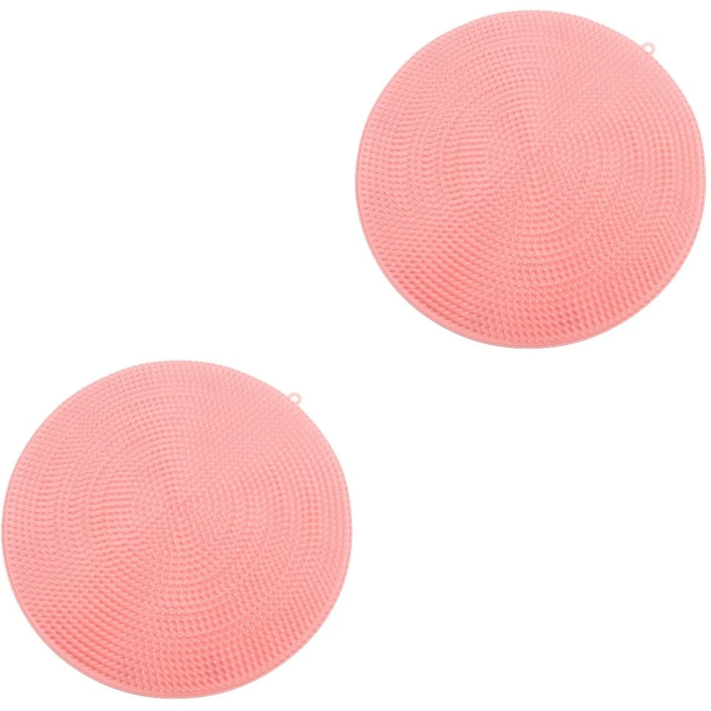 Silicone Foot Brush Bath Scrubber Shower Cleaner Massager Mat Feet