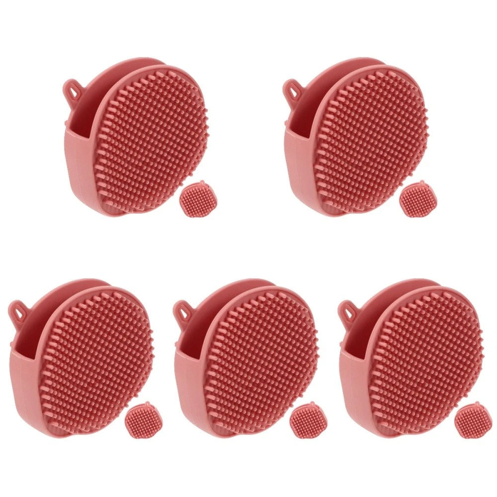 Bath Brush Baby Exfoliating Body Scrub Double-sided Silicone Cleaning