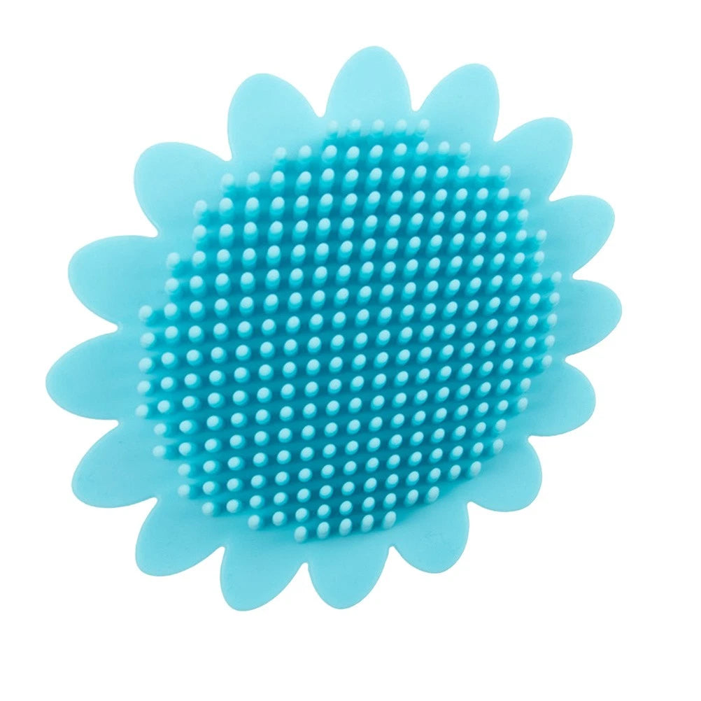 Shampoo Brush Durable Bath Brush for Baby Kids (Blue) hair brush for baby