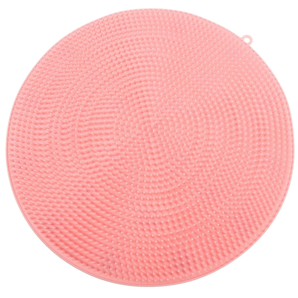 Silicone Foot Brush Bath Scrubber Shower Cleaner Massager Mat Feet
