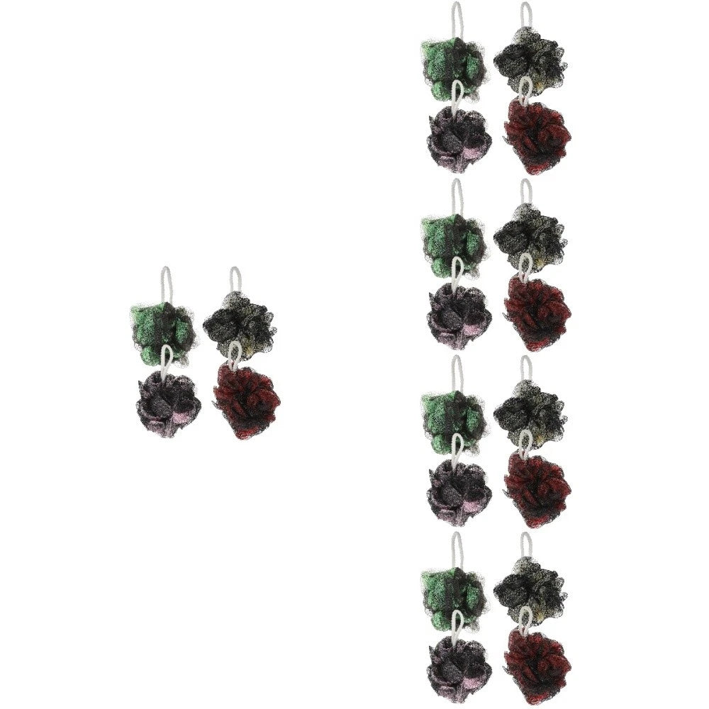 4 Pcs Back Baby Loofah Bath Multi-functional Exfoliating Brush