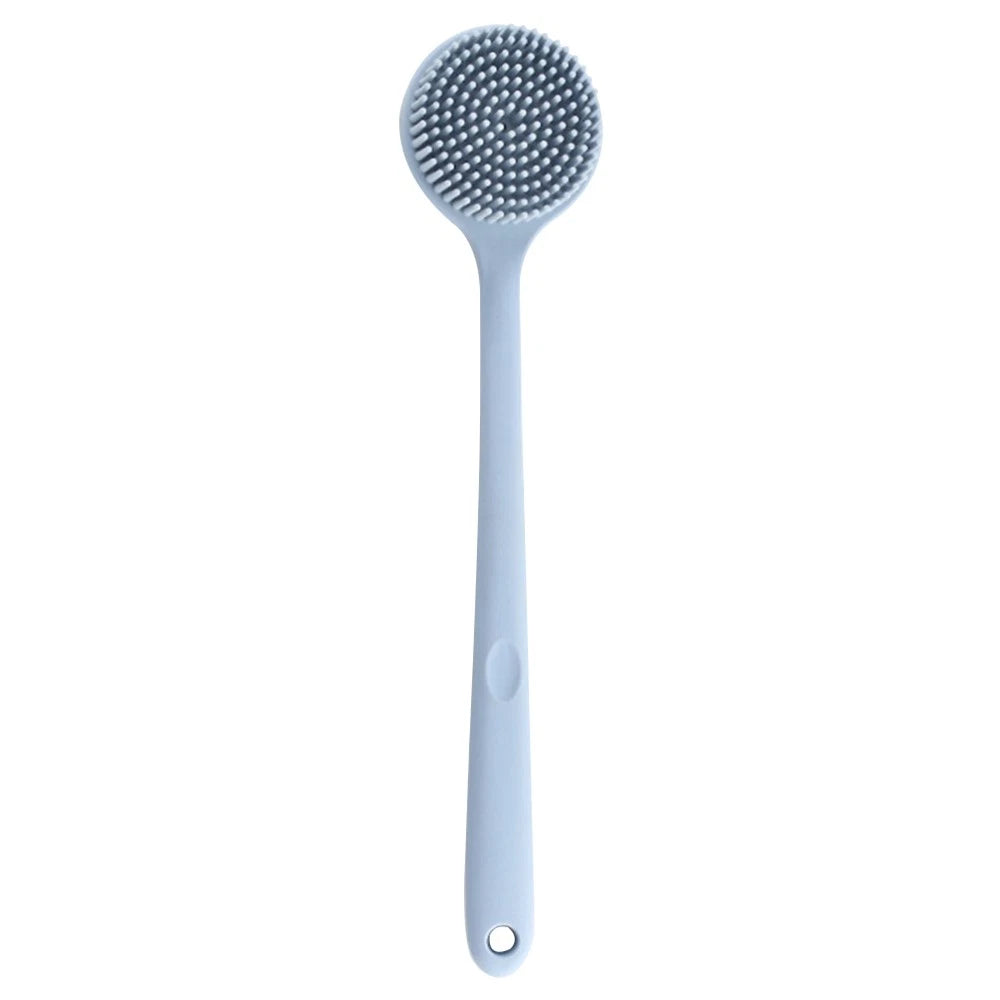 Body Scrubber Exfoliating Brush Bath Silicone Exfoliator Back for Shower