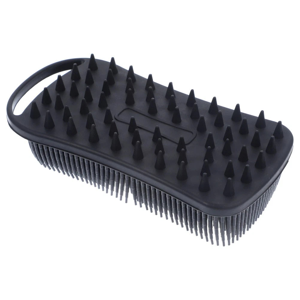 Bath Brush Travel Soft Silicone Body Scrubber Shower for Cleaning