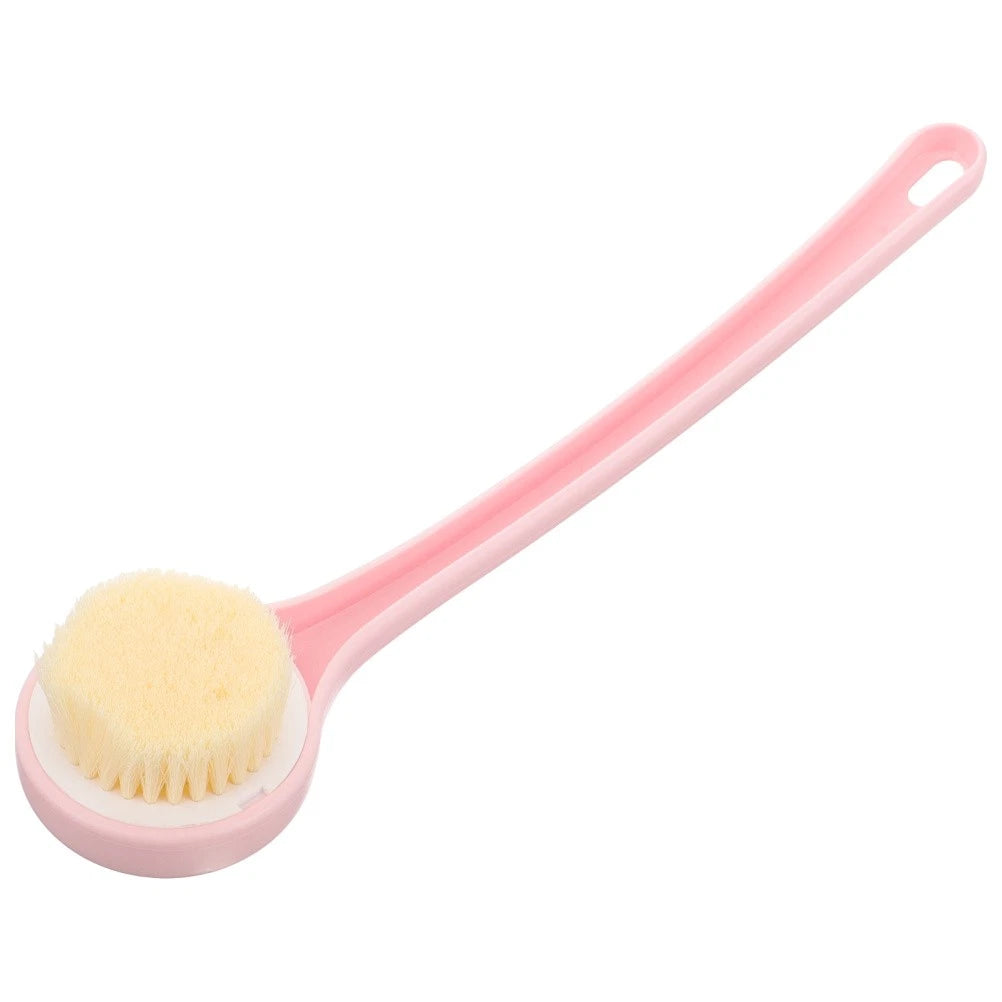 Bath Brush Girl Body Exfoliator Scrubber Lotion Applicator for Back