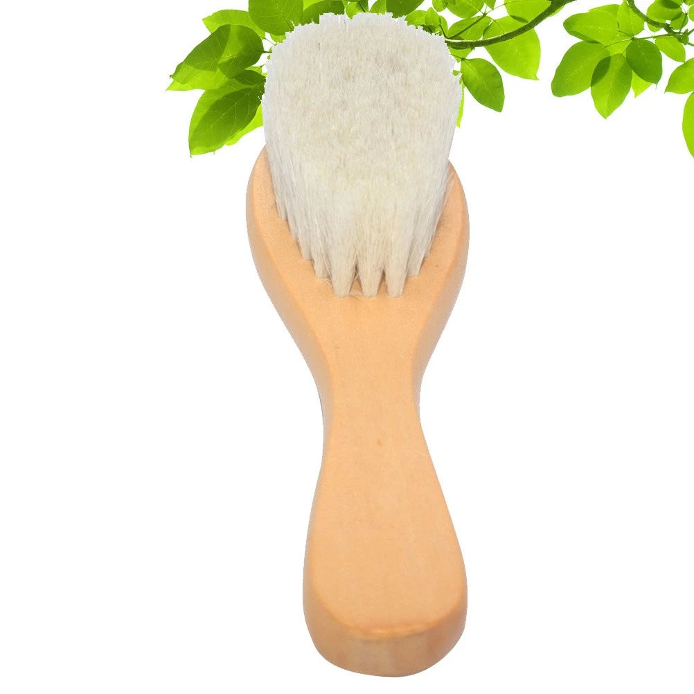 1pc Bath Brush Wooden Handle Bath Scrubber Body Massage Brush Brush for Baby