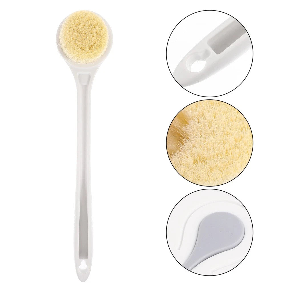 Long Handle Back Bath Brush Body Spa Remove Dead Skin Body Maasager Brush