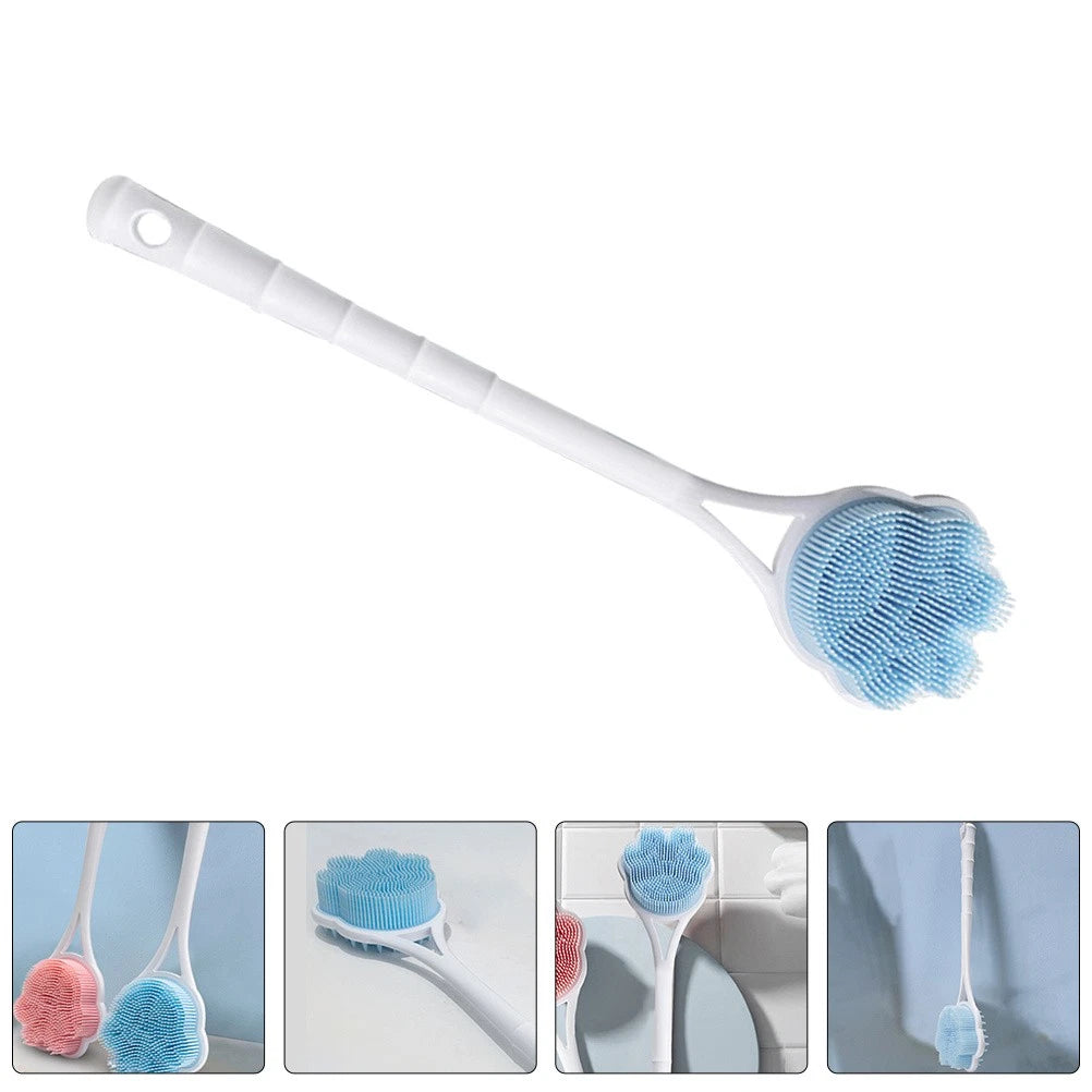 Daily Use Shower Long Handle Body Scrubbers Back Cleaning Bath Accessory