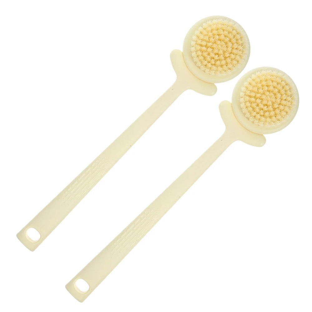 2 Pcs Flower Bath Brush Man Back for Shower Women Cream Applicator