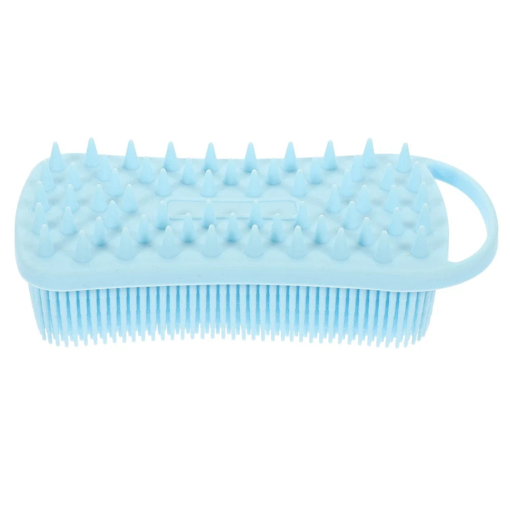 Silicone Bath Brush Shower Exfoliator Exfoliating Body Scrubber