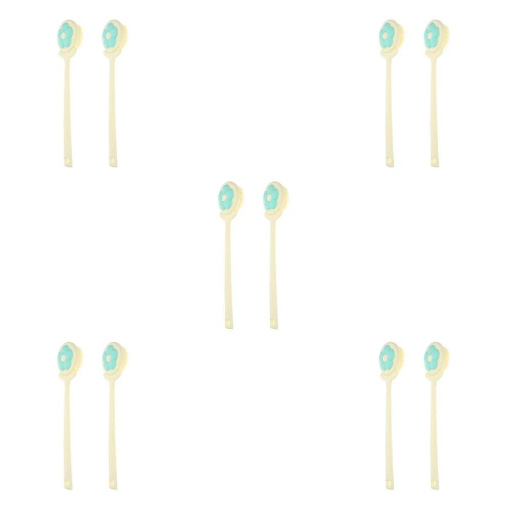 2 Pcs Flower Bath Brush Man Back for Shower Women Cream Applicator