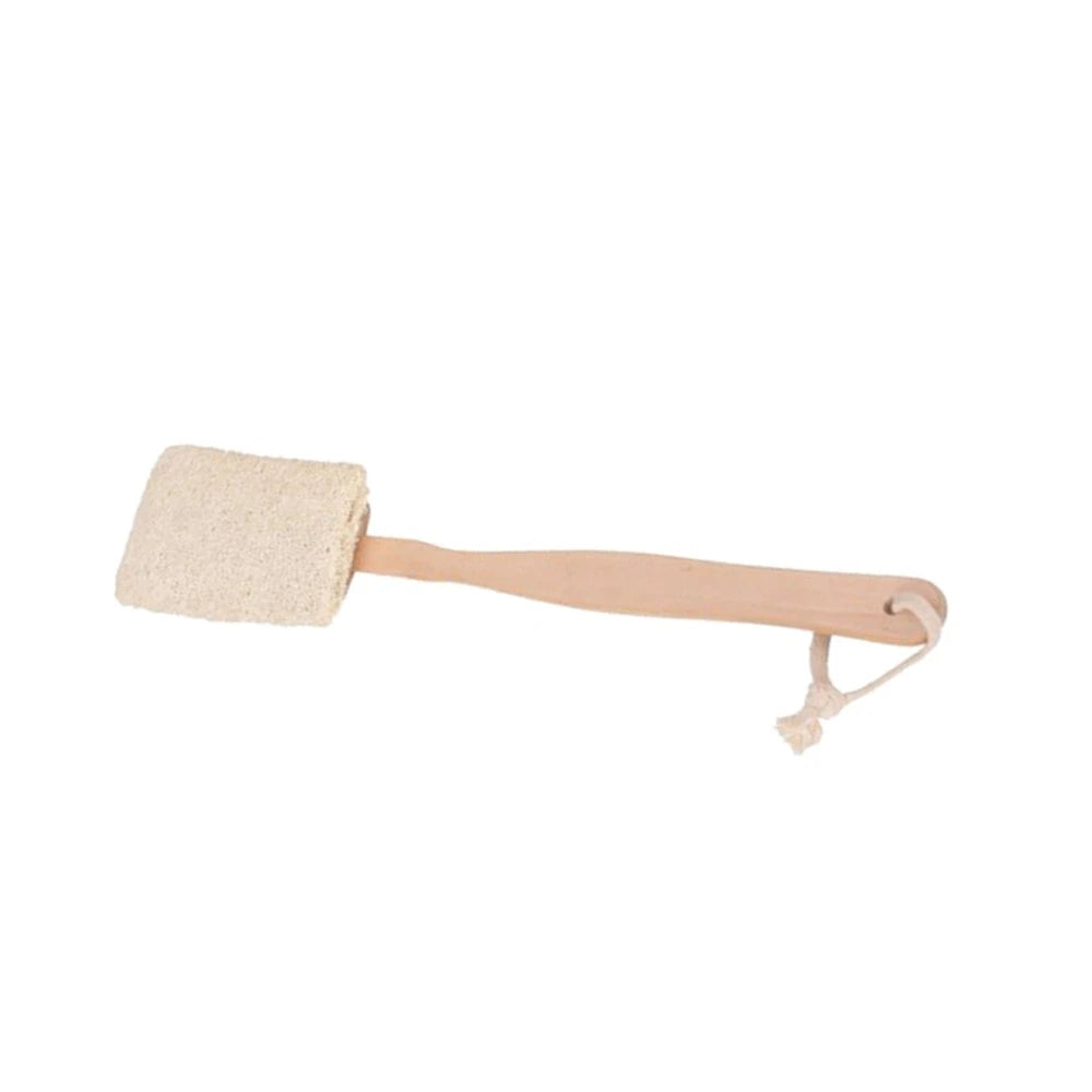 Long Handle Loofah Back Brush for Spa and Shower Experience Random Color