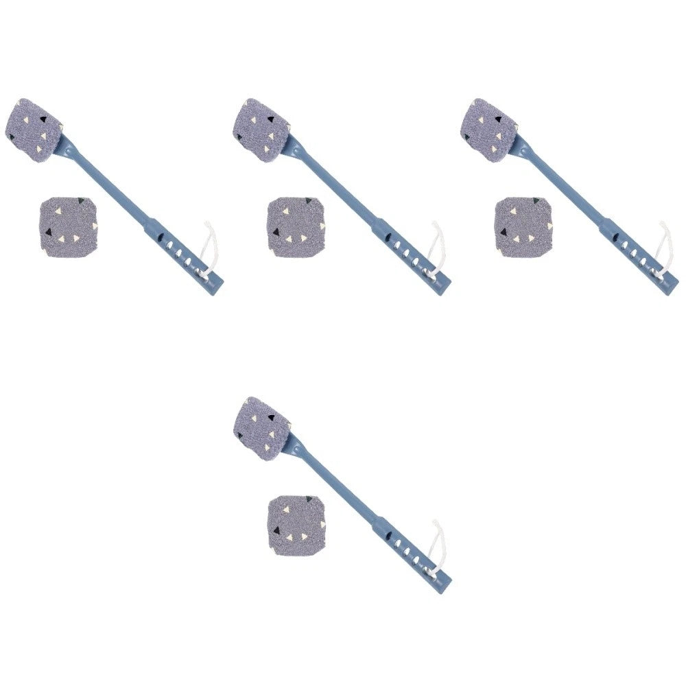 Bath Scrub Brush Miss Exfoliating Back Scrubber with Handles Shower