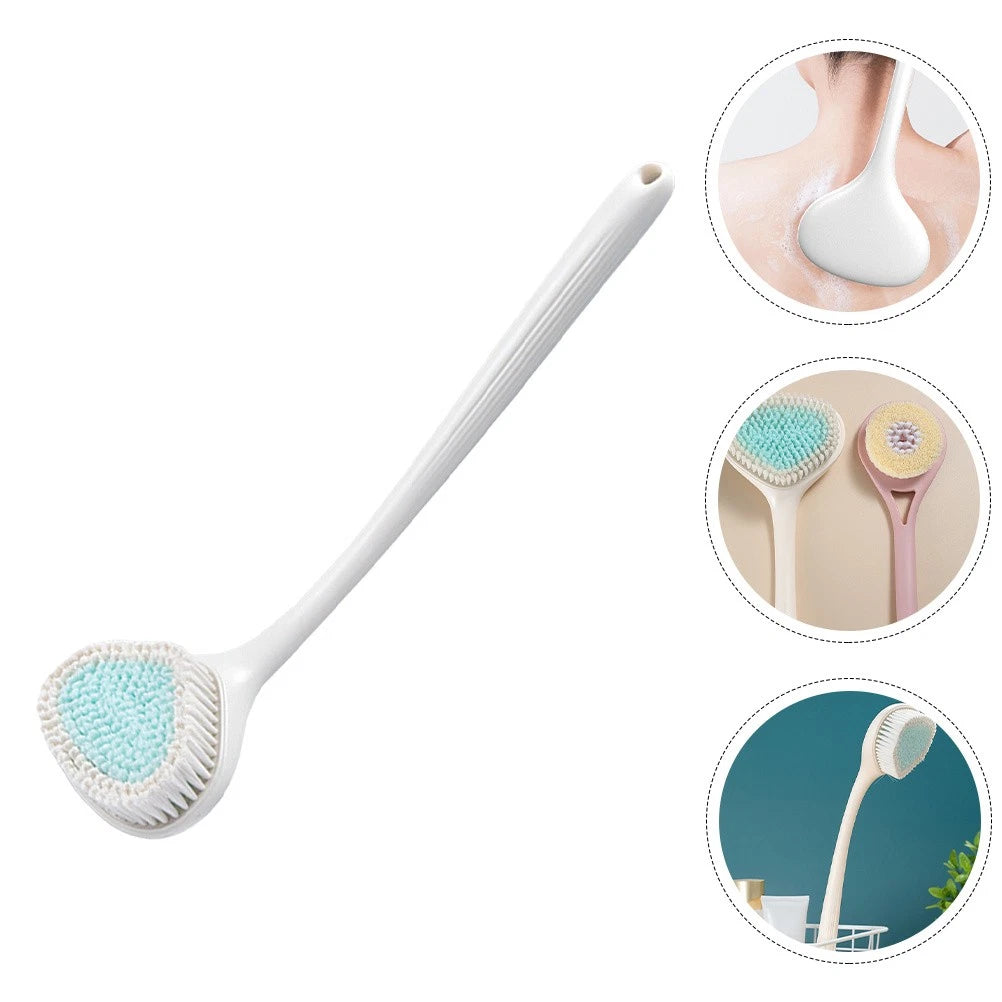 Daily Use Shower Brush Long Handle Body Scrubber Back Cleaning Brush Bath