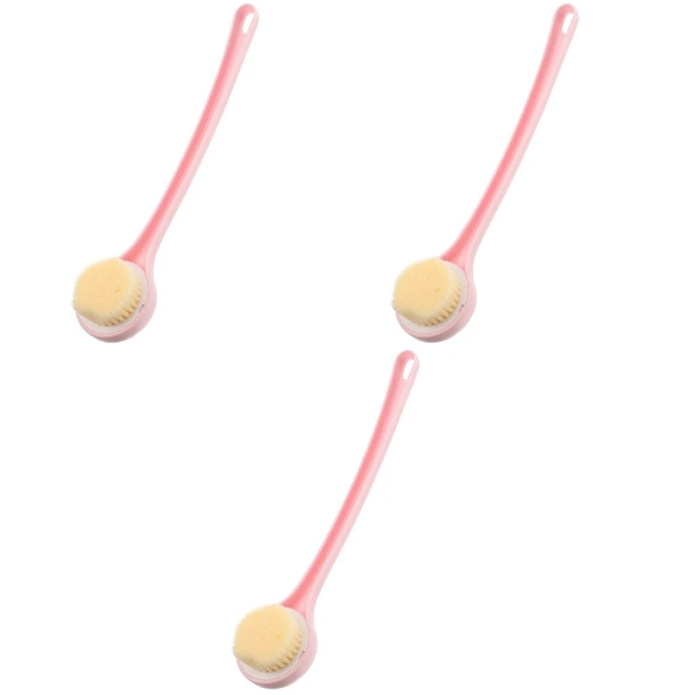 Bath Brush Girl Body Exfoliator Scrubber Lotion Applicator for Back