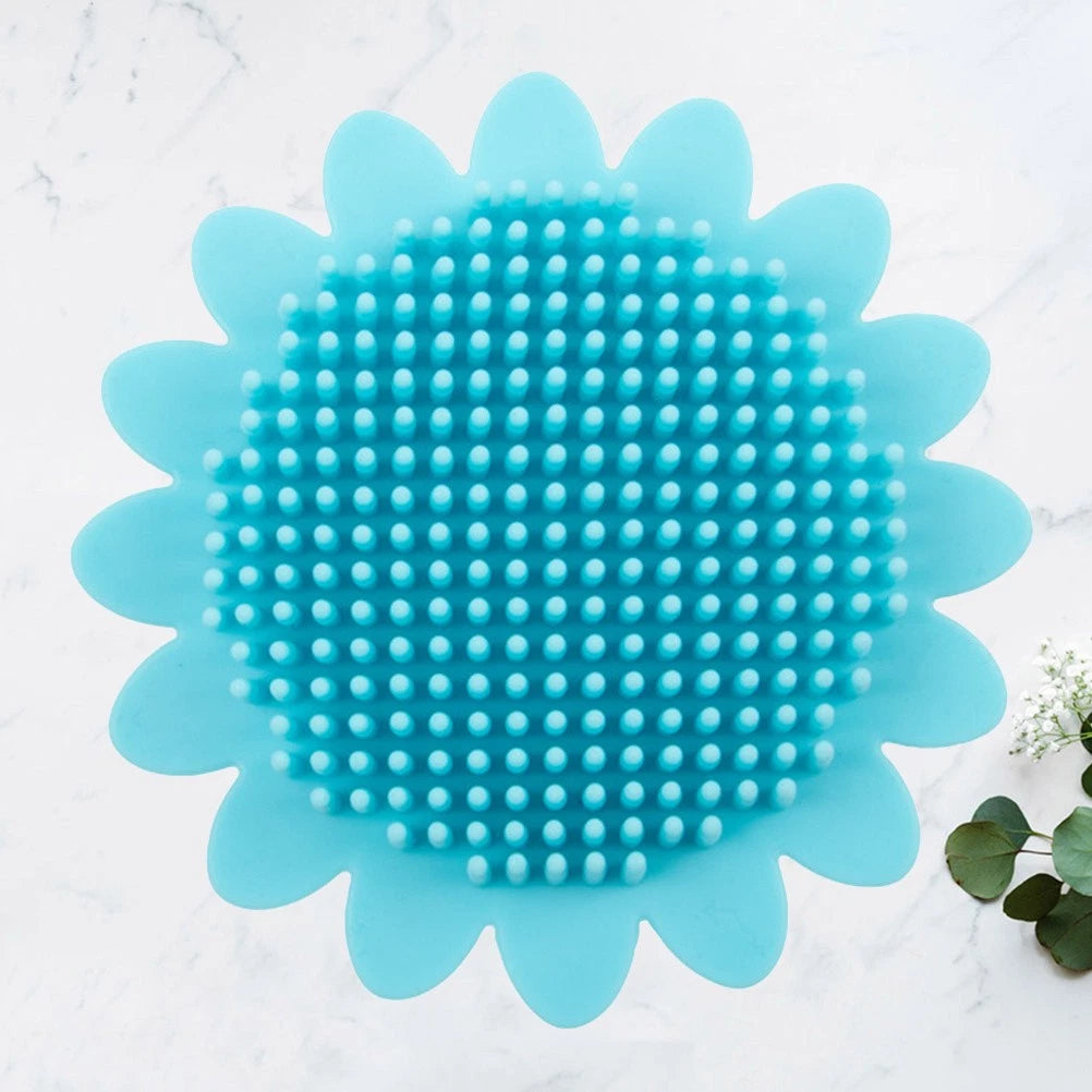 Shampoo Brush Durable Bath Brush for Baby Kids (Blue) hair brush for baby