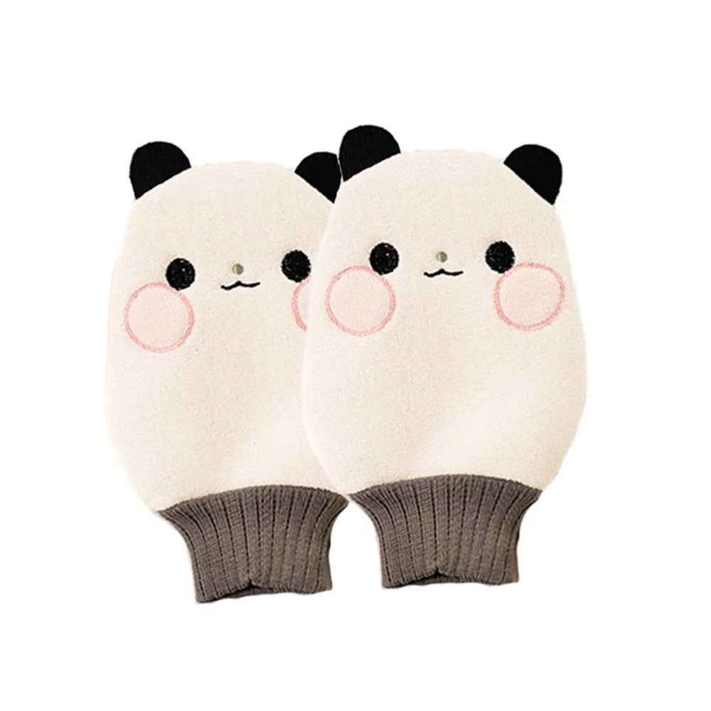 2 Pcs Back Scrub Bath Towel Body Exfoliator Mitt Child Practical Brush