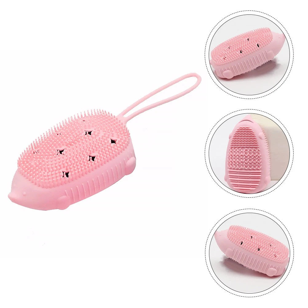 Bath Brush Body Scrubber Baby Child Bathroom for Bathing Portable