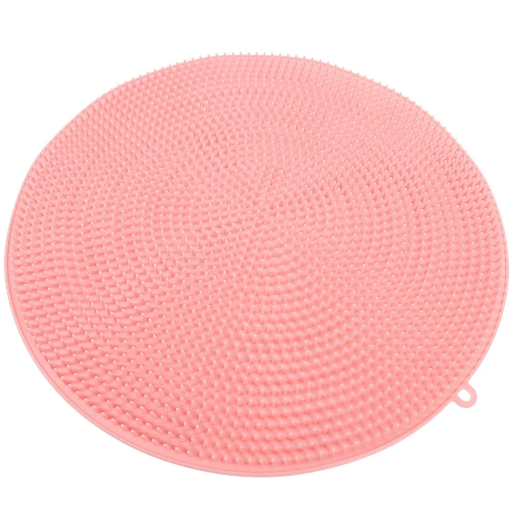 Silicone Foot Brush Bath Scrubber Shower Cleaner Massager Mat Feet