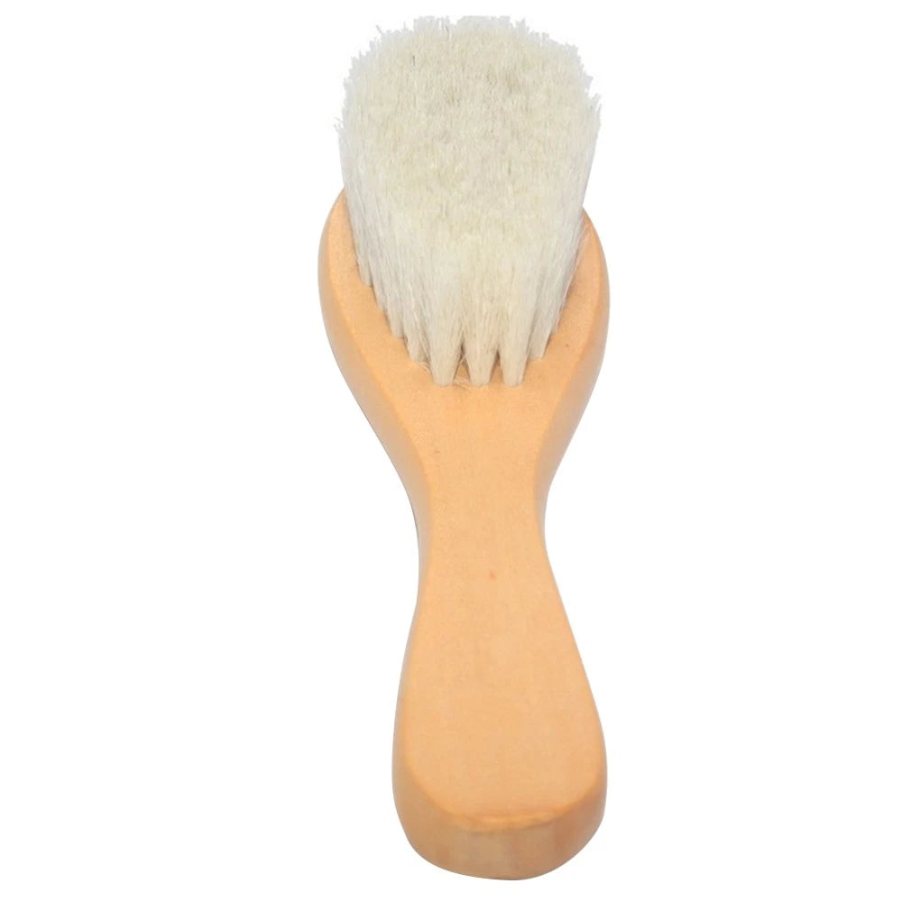 1pc Bath Brush Wooden Handle Bath Scrubber Body Massage Brush Brush for Baby