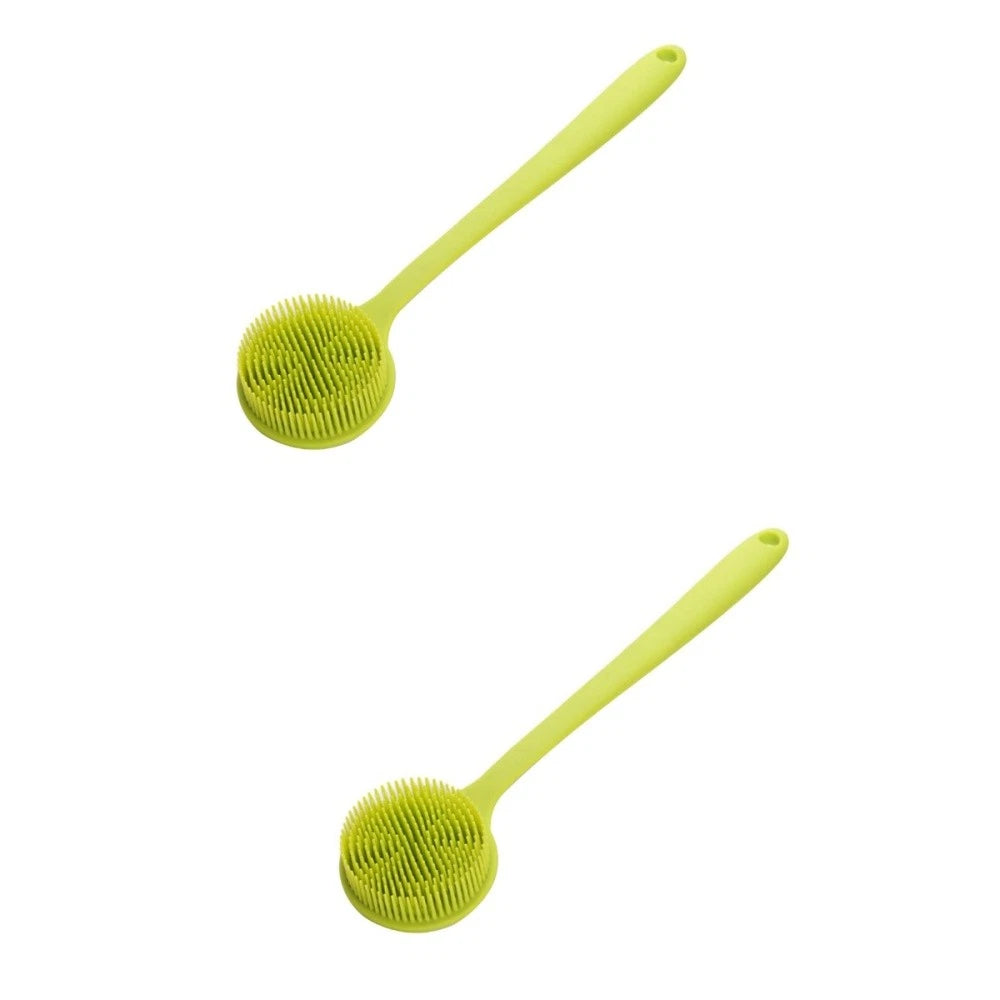Bath Brush Man Body Scrubber Exfoliator Silicone Shower Back for