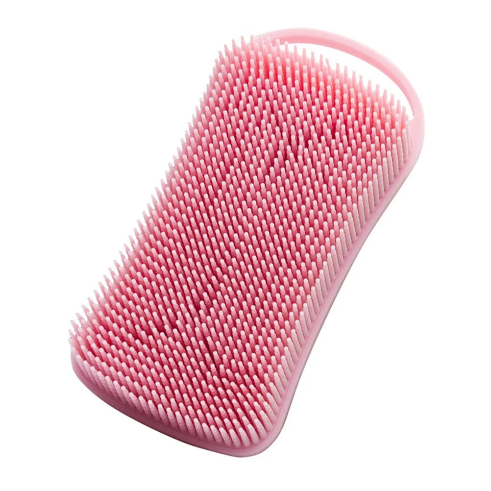 Baby Bath Brush Silicone Massage Brush Scrubber Shampoo Brush Kids Shower Brush