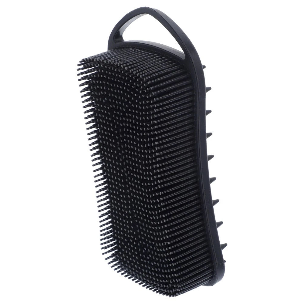 Bath Brush Travel Soft Silicone Body Scrubber Shower for Cleaning