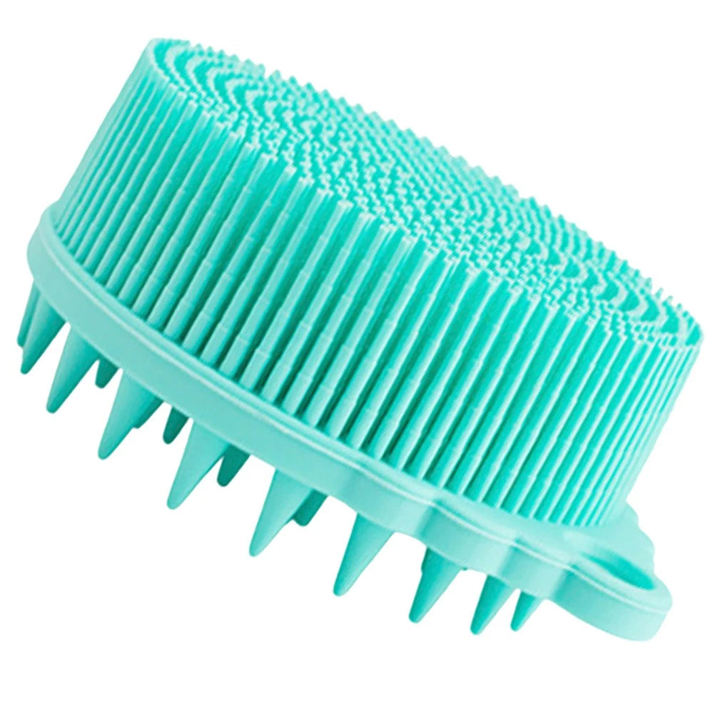Silicone Bath Brush Toddler Child Sensory Brushes Baby Hair Scrub for Body