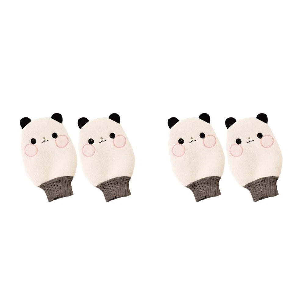 2 Pcs Back Scrub Bath Towel Body Exfoliator Mitt Child Practical Brush