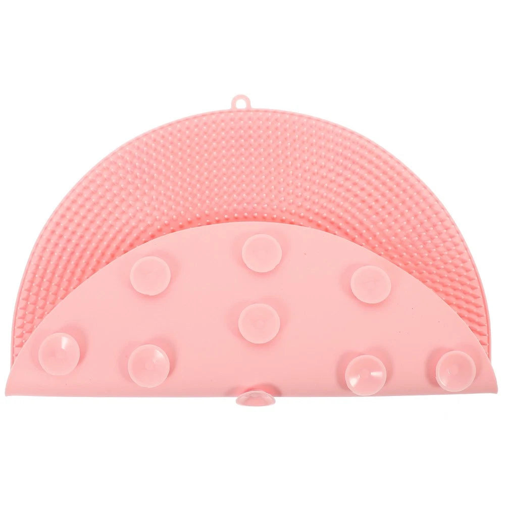 Silicone Foot Brush Bath Scrubber Shower Cleaner Massager Mat Feet