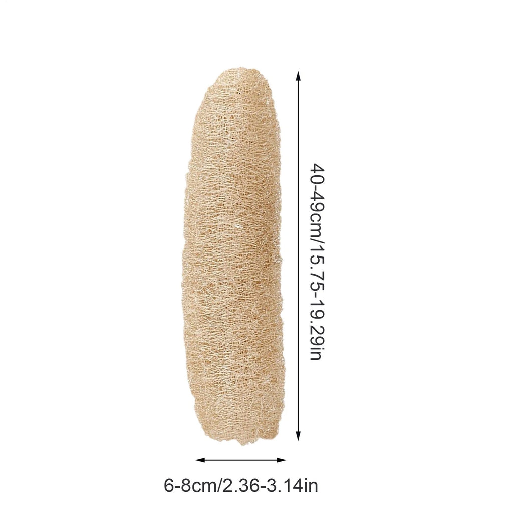 Shower Loofah Natural Loofah Sponges Pack Of 3, For Kitchen Dishes Scrubber