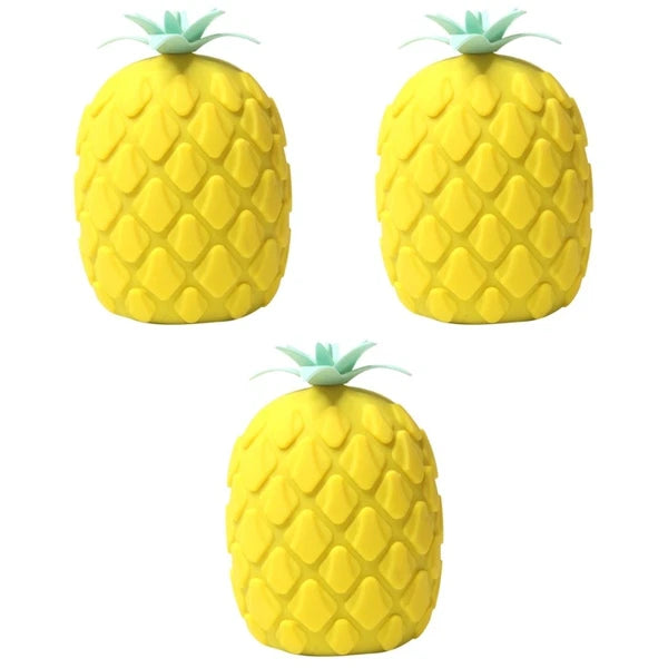 1Pc Silicone Bath Brush Cartoon Pineapple Shape Body Shower Brush Body
