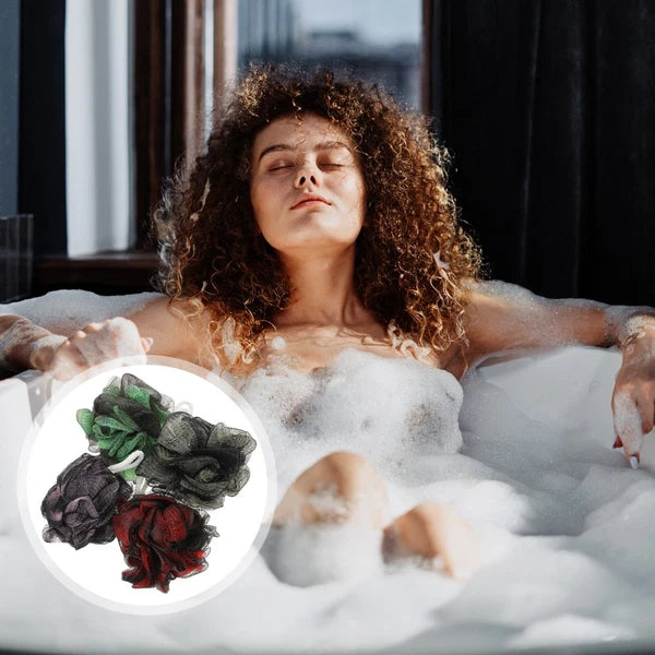 4 Pcs Back Baby Loofah Bath Multi-functional Exfoliating Brush