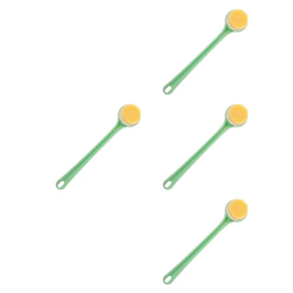 Bath Brush and Towel Girl Sponge with Handle Back for Shower Men