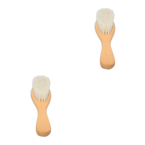 1pc Bath Brush Wooden Handle Bath Scrubber Body Massage Brush Brush for Baby